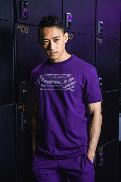 SBD T-Shirt - Purple (Aspire Range)