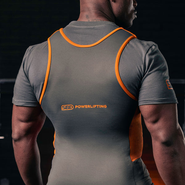 Powerlifting Singlet - Grey (Forge Range)