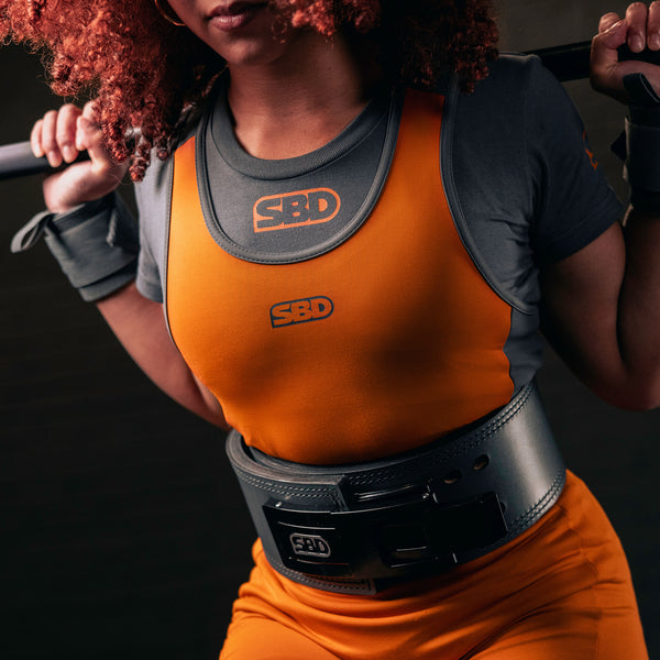 Powerlifting Singlet - Orange (Forge Range)