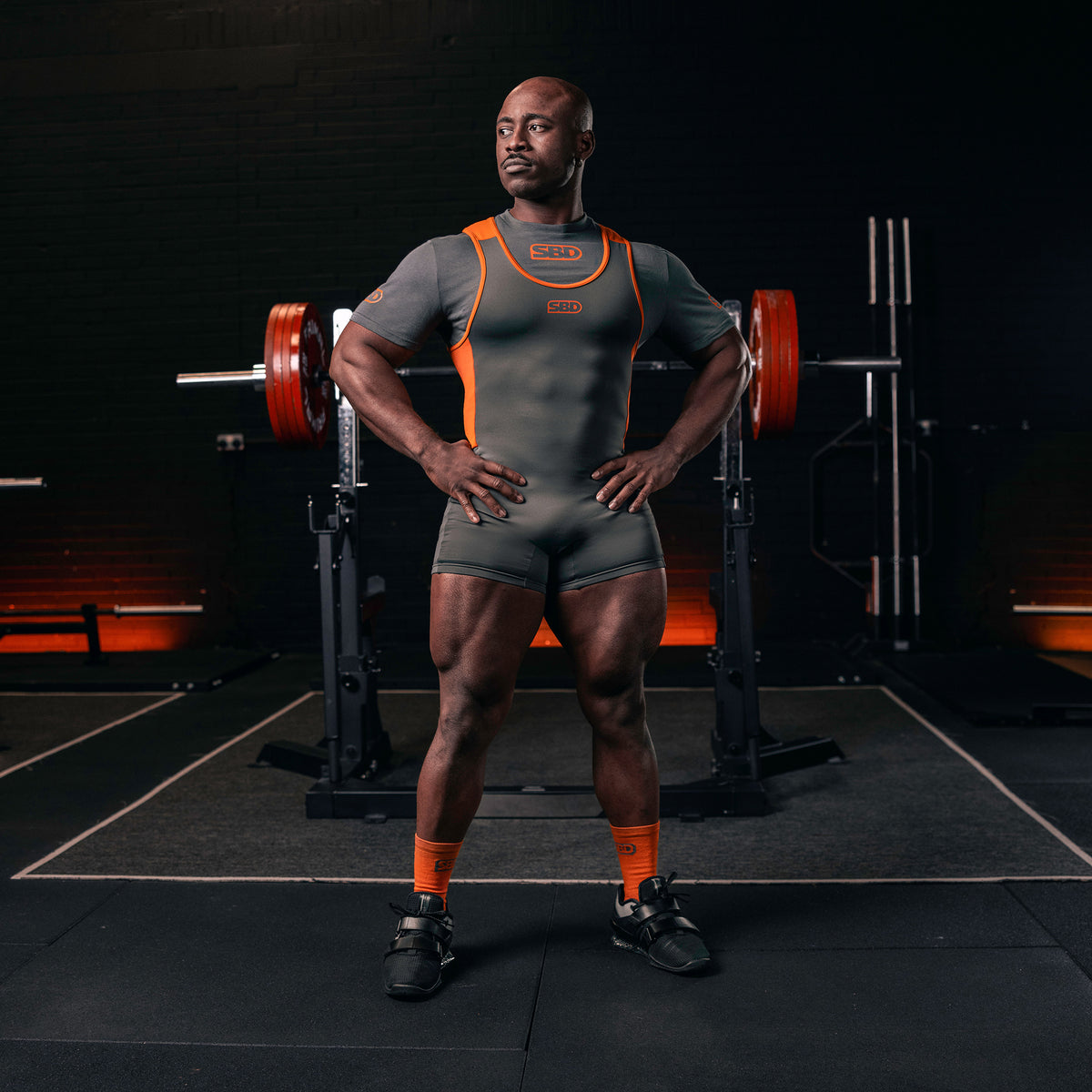 Powerlifting Singlet - Grey (Forge Range) – SBD Singapore