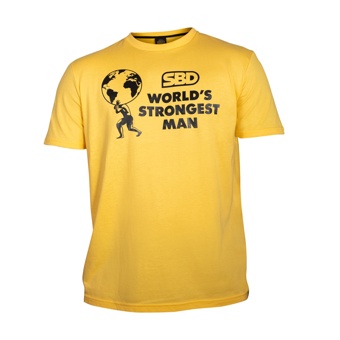 world's strongest man t shirt