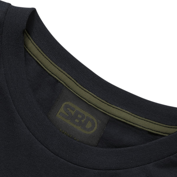 SBD T-Shirt - Black With Green (Endure Range)