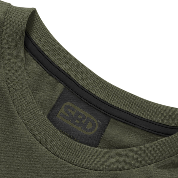 SBD T-Shirt - Green With Black (Endure Range)