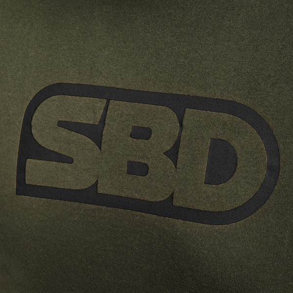 SBD T-Shirt - Green With Black (Endure Range)
