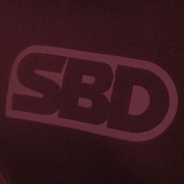 SBD T-Shirt - Burgundy With Burgundy (Phoenix Range)