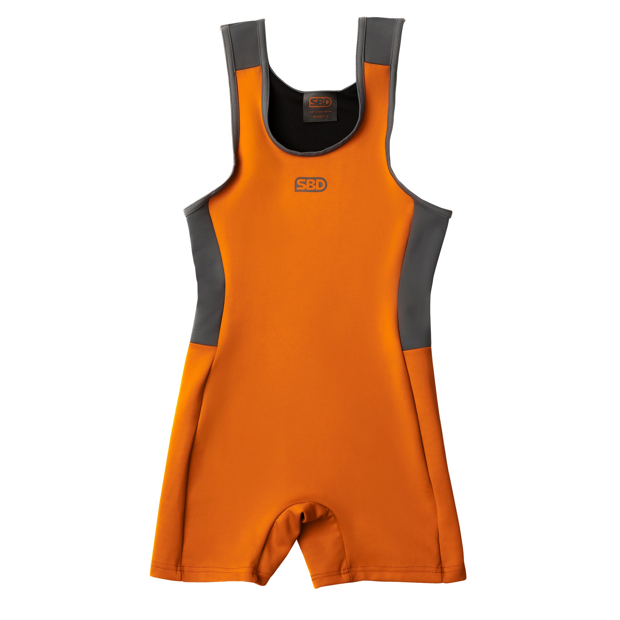 SBD シングレット　forge オレンジ　Lサイズ Powerlifting Singlet - Orange (Forge Range) – SBD Singapore