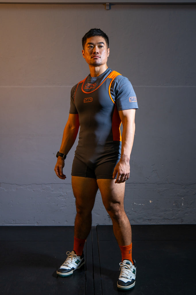 Powerlifting Singlet - Grey (Forge Range) – SBD Singapore