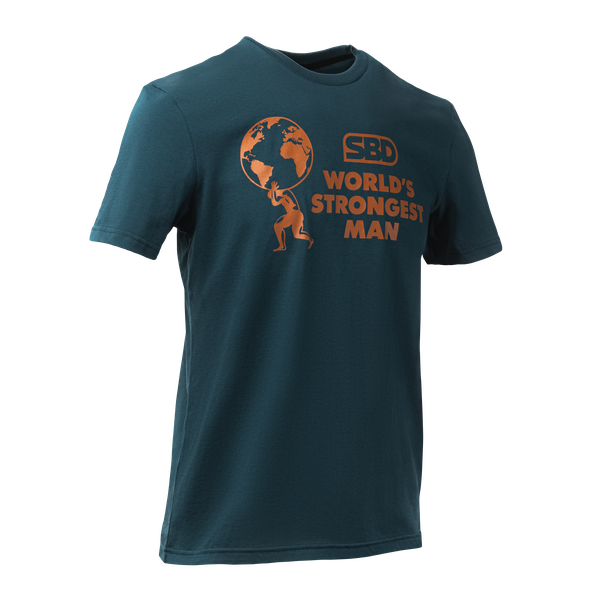 SBD Singapore 2025 World’s Strongest Man T-Shirt Navy Product