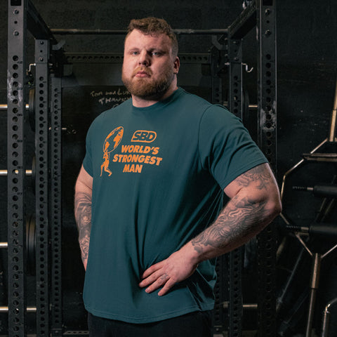 SBD Singapore 2025 World’s Strongest Man T-Shirt Navy