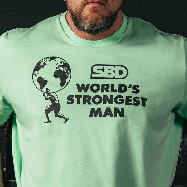 2026 World’s Strongest Man T-Shirt Final Mint