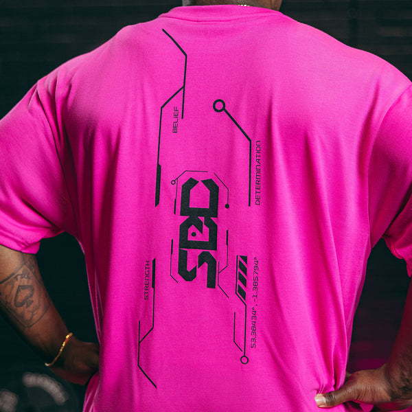 SBD Oversized T-Shirt - Glow Pink (Nova Range)