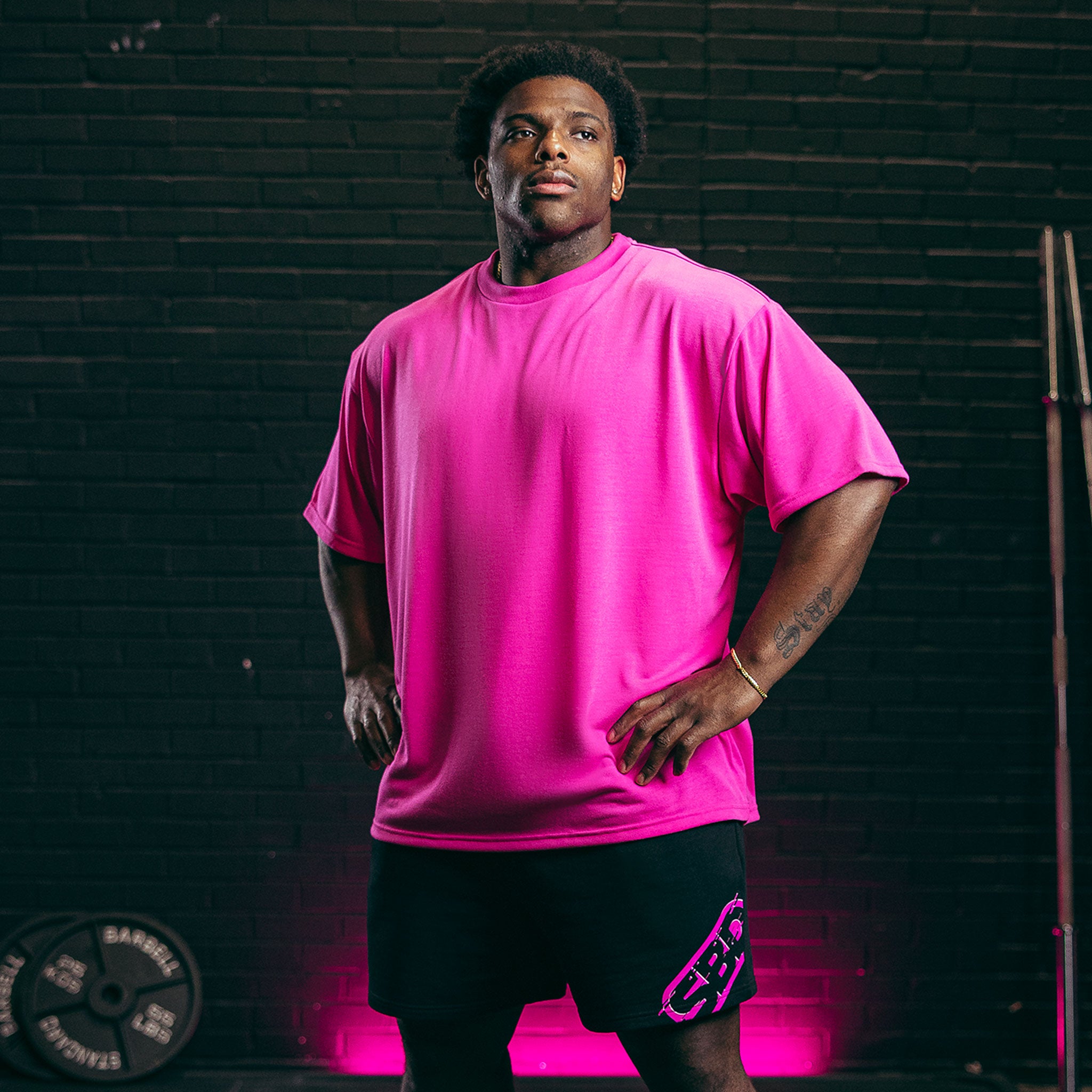 SBD Oversized T-Shirt - Glow Pink (Nova Range) – SBD Singapore