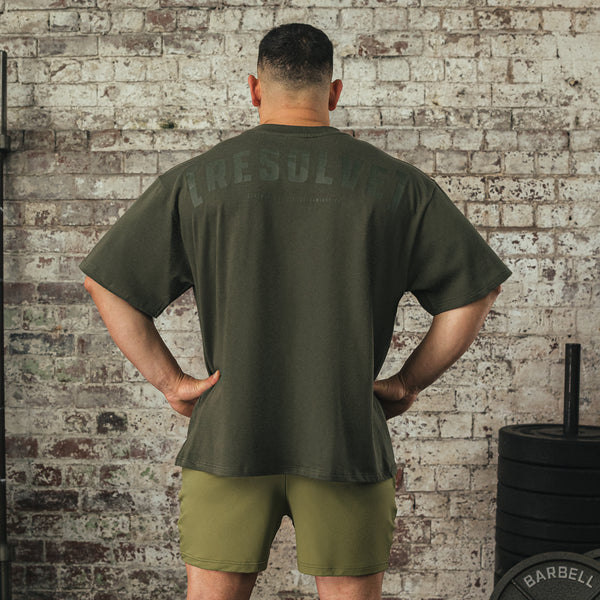 SBD Oversized T-Shirt - Khaki (Resolve Range)