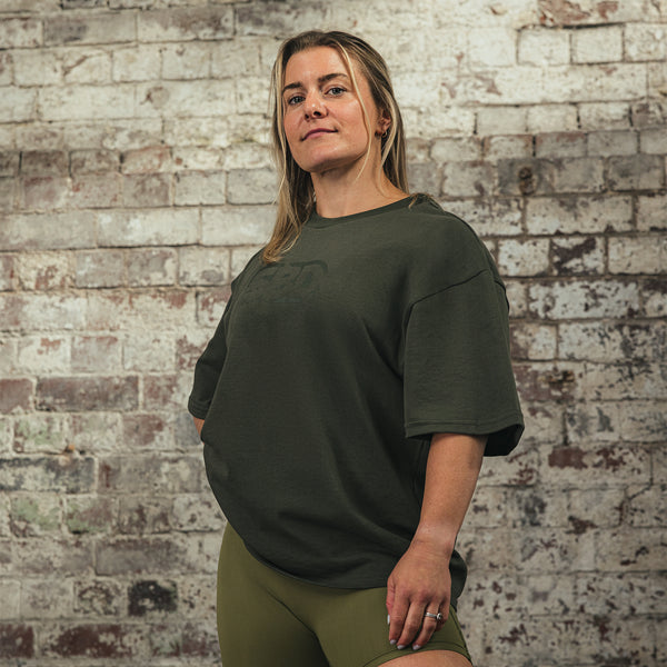 SBD Oversized T-Shirt - Khaki (Resolve Range)