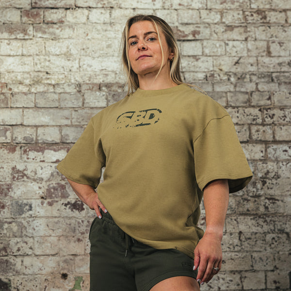SBD Oversized T-Shirt - Sand (Resolve Range)