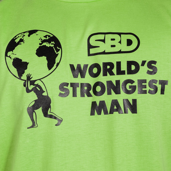 2022 World’s Strongest Man T-Shirt Green