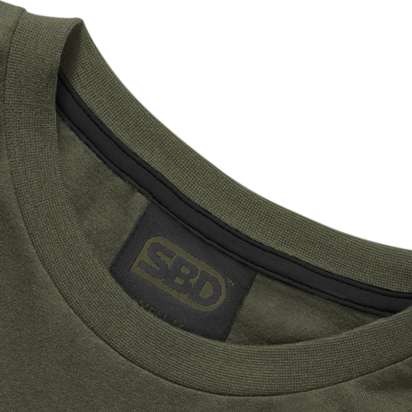 SBD T-Shirt - Green With Black (2020 Endure Range)