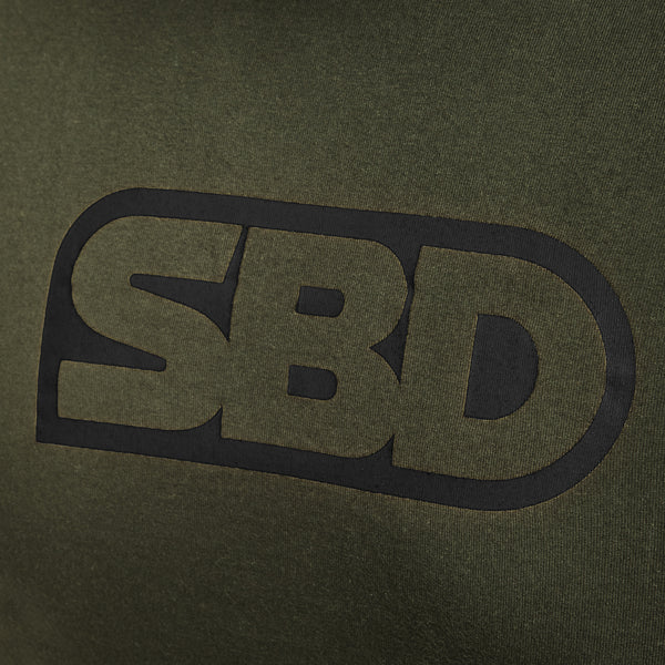 SBD T-Shirt - Green With Black (2020 Endure Range)