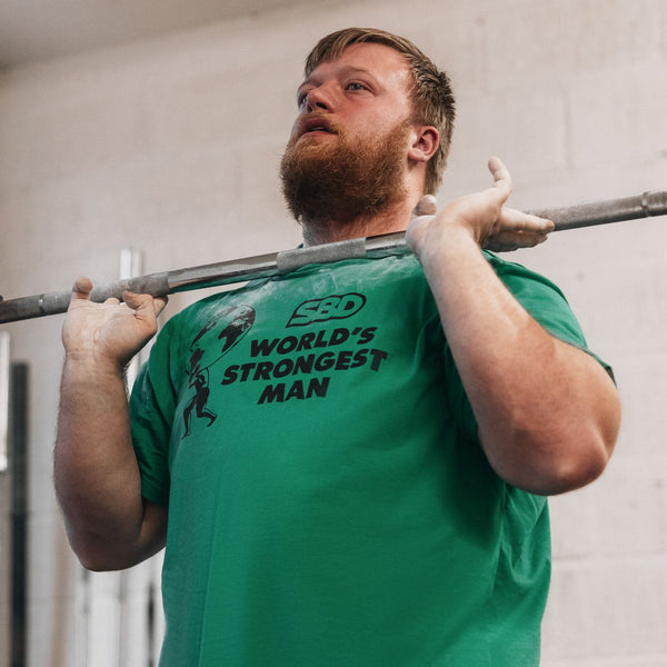 2023 World’s Strongest Man T-Shirt Green